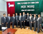 Tổng kết năm 2023 và trao kỉ niệm chương cho Cán Bộ Công Nhân Viên trong Công ty